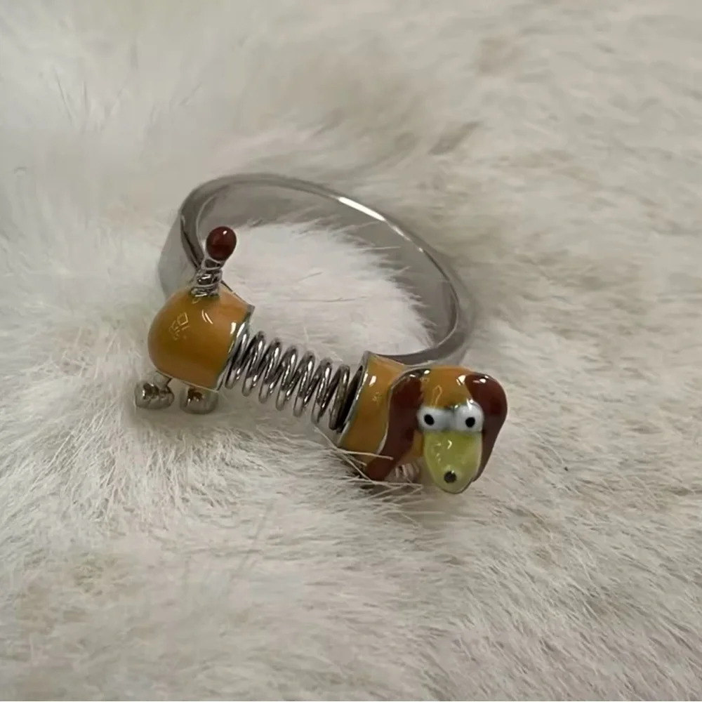 Cute sausage Dog Ring dachshund ring Adjustable